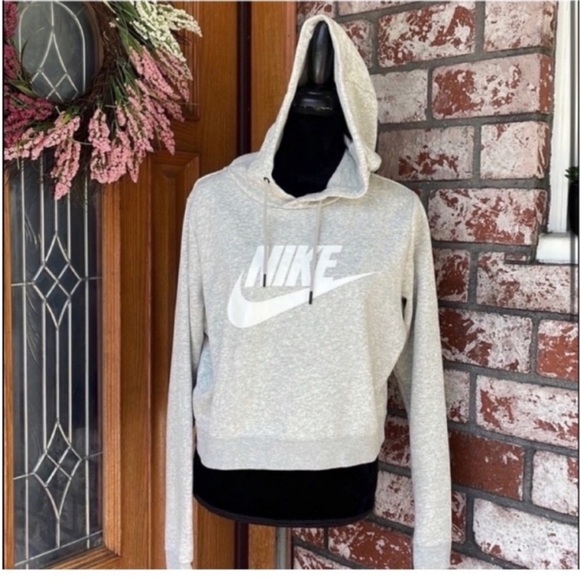 Nike Women's Gray Hoodie - Picture 2 of 5